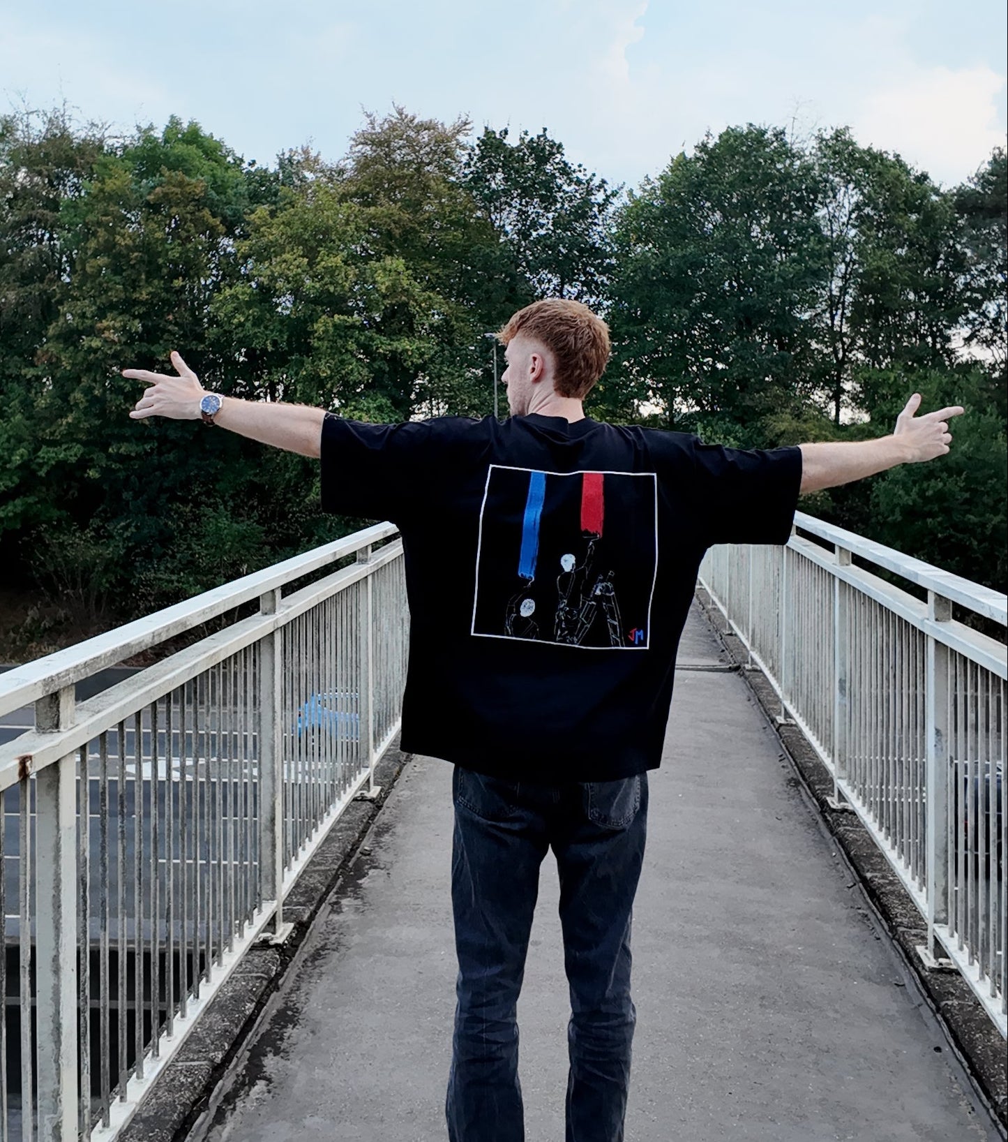 WET PAINT Oversized Tee