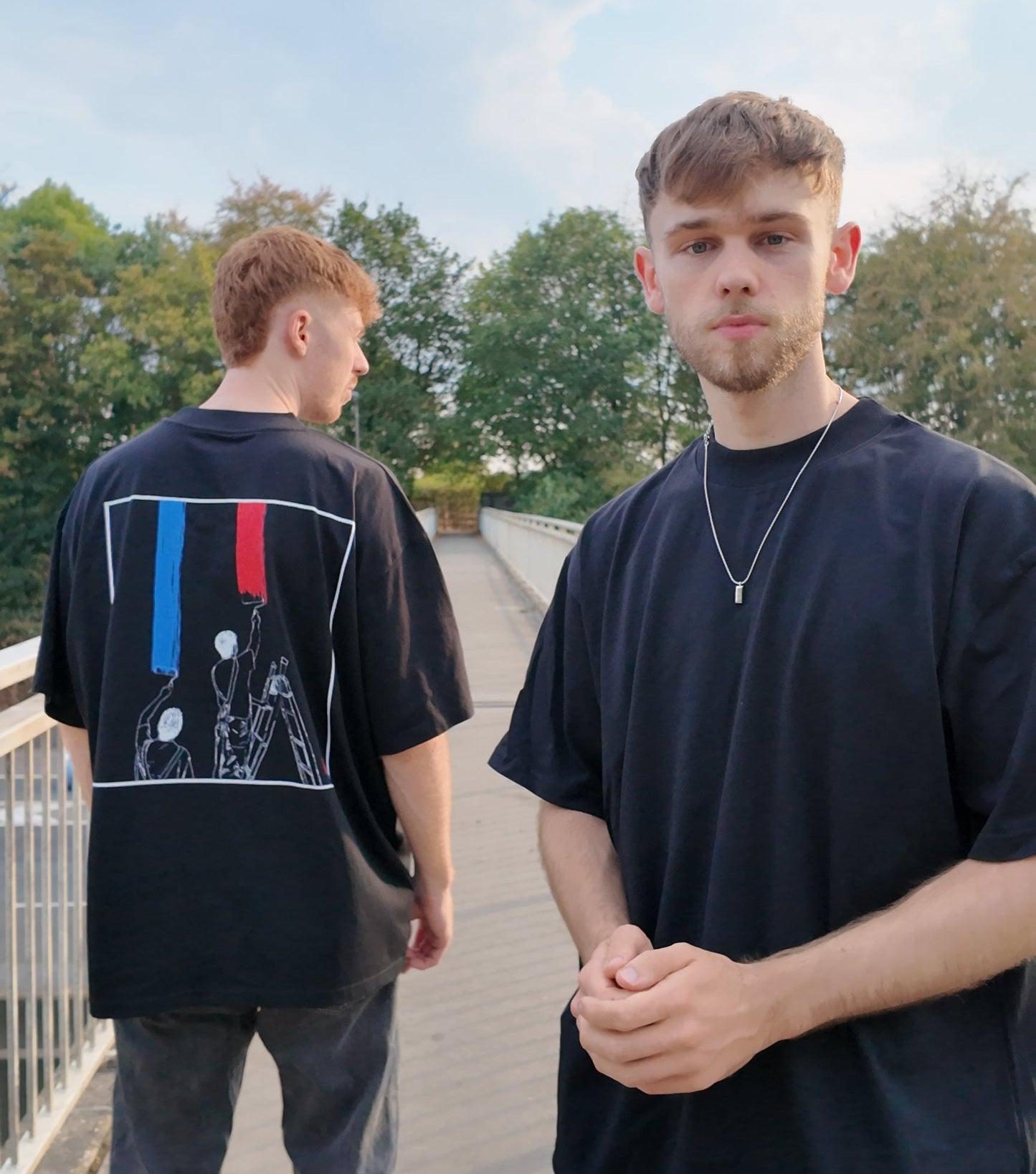 WET PAINT Oversized Tee