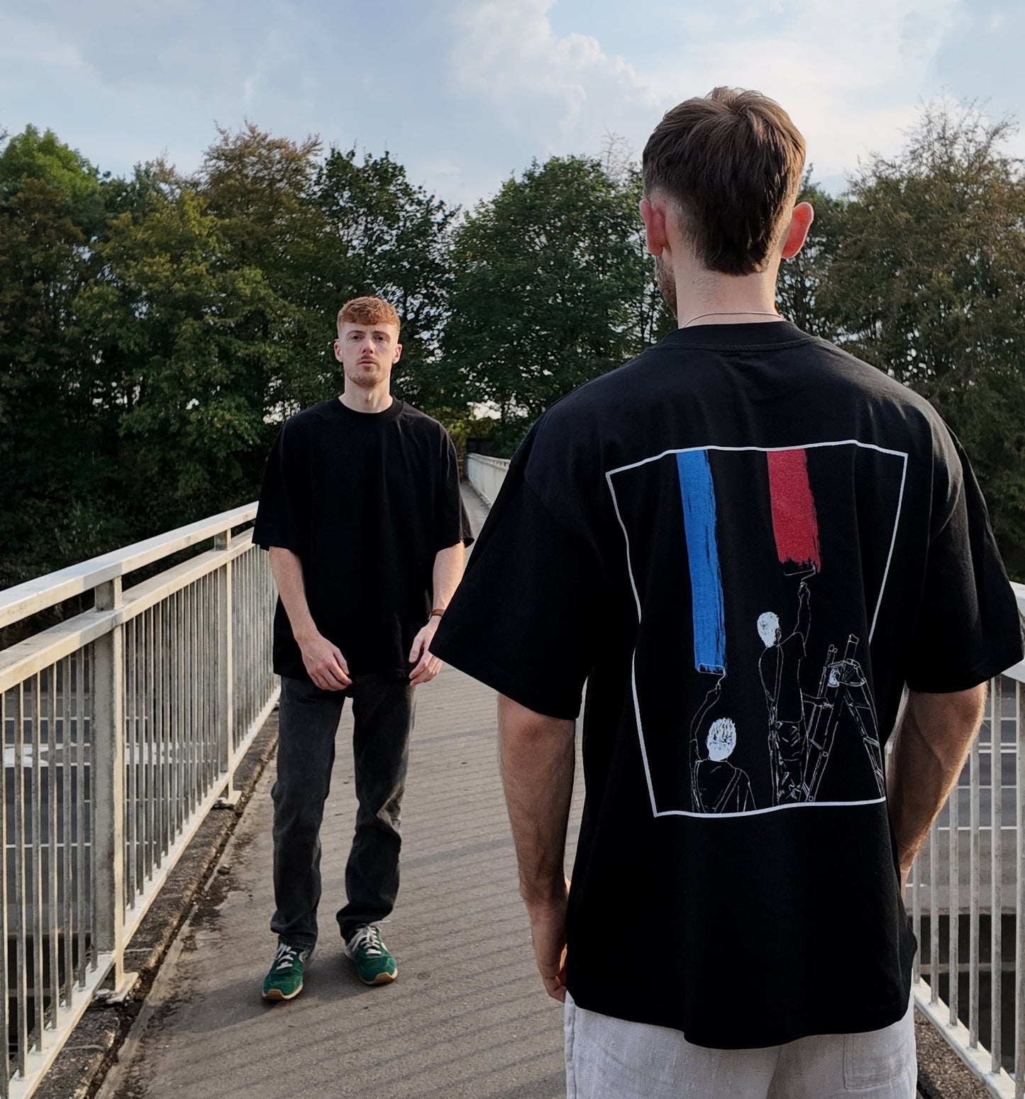 WET PAINT Oversized Tee