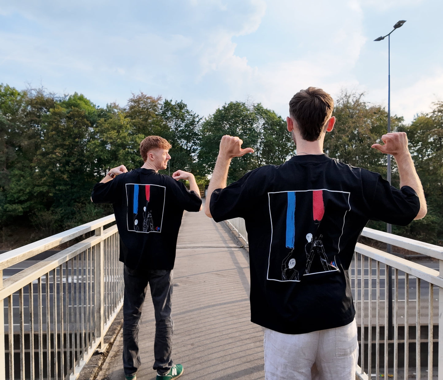 WET PAINT Oversized Tee