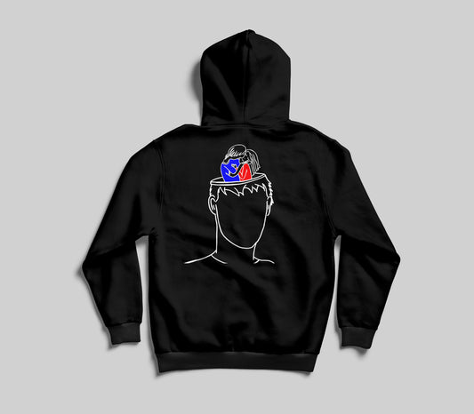 RENT FREE HOODIE (Black)